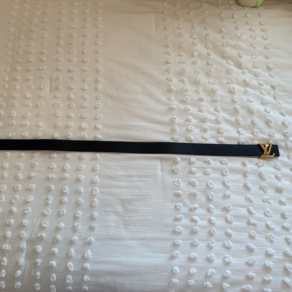 Louis Vuitton Double Sided Leather Black/Brown Belt - Picture 3 of 8